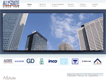 Tablet Screenshot of allstate.in
