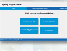 Tablet Screenshot of gatewaysupport.allstate.com